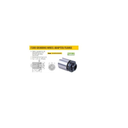 H & H Industrial Products F300 Grinding Wheel Adapter 2420-0300